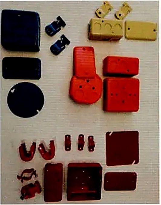 ชิ้นงานพ่นสี Powder Coating — ภาพที่ 1